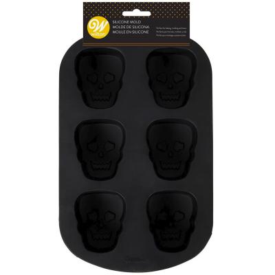 Motllo de silicona Calavera x6 cav