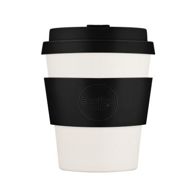 Tassa amb tapa Ecoffee PLA 240 ml Black Nature