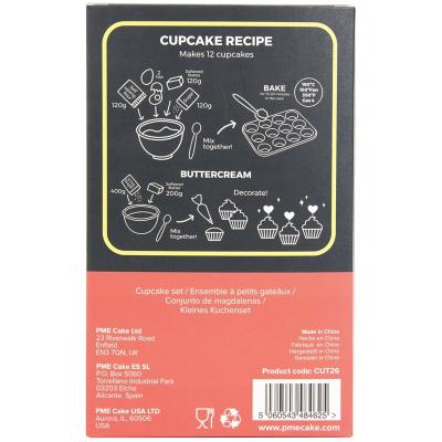 Paper cupcakes i toppers x24 Halloween