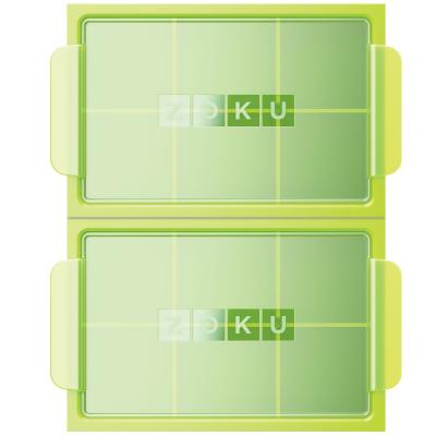 Set 2 glaoneres jumbo 6 glaons Zoku