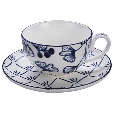 Set caf� Espresso Flora Japonica 4 tasses i 4plats
