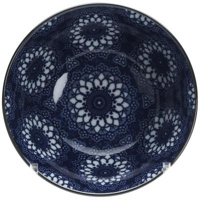 Bol japons Flower blue 15 cm