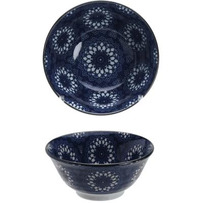 Set regal 4 bols japonesos Blue designs 550 ml