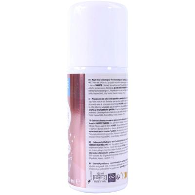 Spray alimentari PME Free 100 ml Or rosa