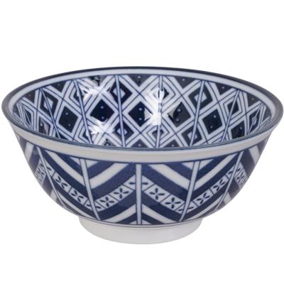 Set regal 4 bols japonesos Blue designs 550 ml