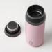 Travel mug cermic Runbott Cup 350 ml rosa