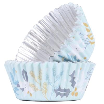 Paper cupcakes metal.litzats x30 Floral Nadal