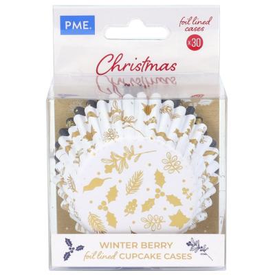 Paper cupcakes metal.litzats x30 Winter