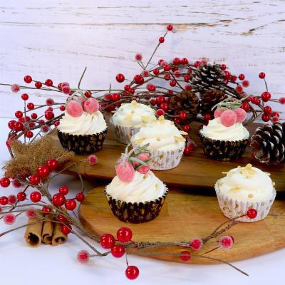 Paper cupcakes metal.litzats x30 Winter