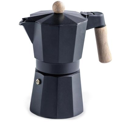 Cafetera induccin mango madera