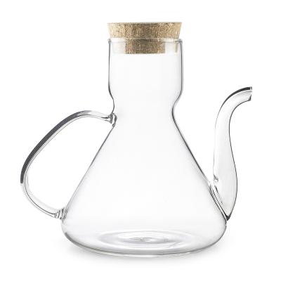 Alcuza aceite tap�n corcho borosilicato