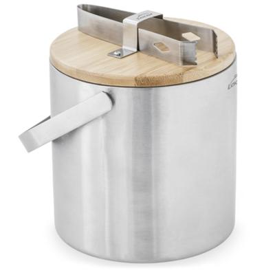 Glaonera amb tapa i pinces acer doble paret