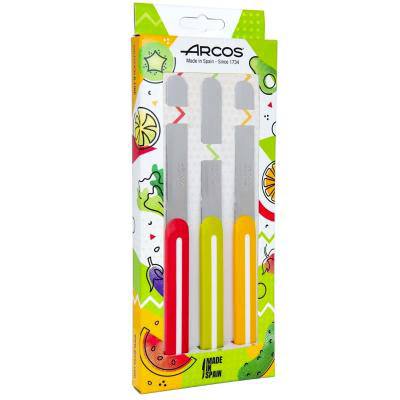 3 ganivets serra rod� Arcos 3 colors