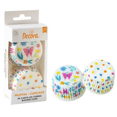 Paper cupcakes x36 Papallona