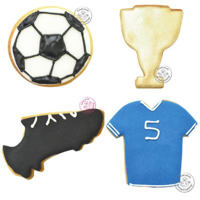 Set 4 talladors galetes Futbol