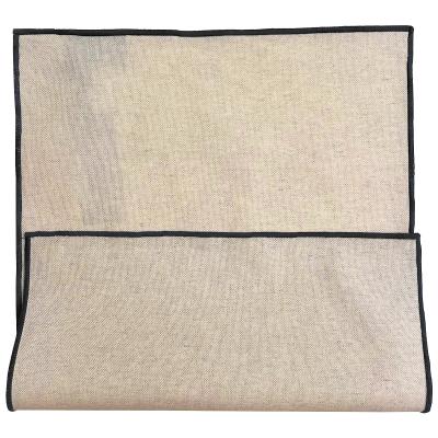 Individual resinat 35x50 cm natural bourdon negre