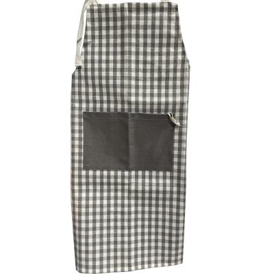 Davantal antitaques Lli Squares gris