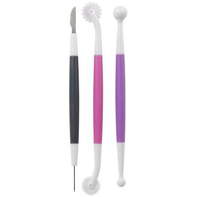 Set 3 eines dobles decoradores fondant Wilton