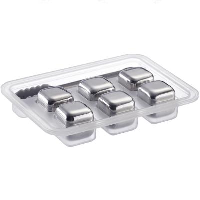 Set 6 glaons acer amb pina reutilitzables