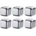 Set 6 glaons acer amb pina reutilitzables