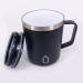 Tassa mug trmic cermic Runbott 440 ml negre