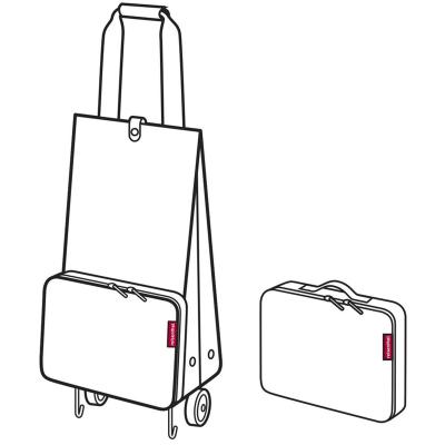 Carro compra plegable Reisenthel Mixed dots red