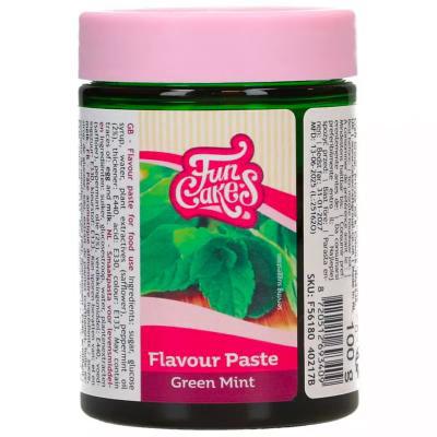 Aroma en pasta de Menta verda Funcakes 100 g