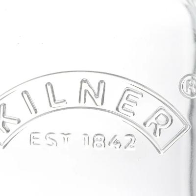 Ampolla Kilner ampla aigua, sucs i salses