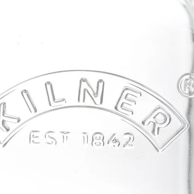 Ampolla Kilner ampla aigua, sucs i salses