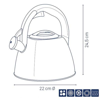 Bullidor d'aigua kettle Vitus inducci�