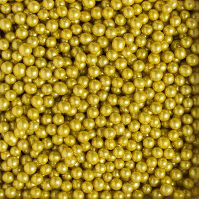 Sprinkles perles de sucre 5 mm or