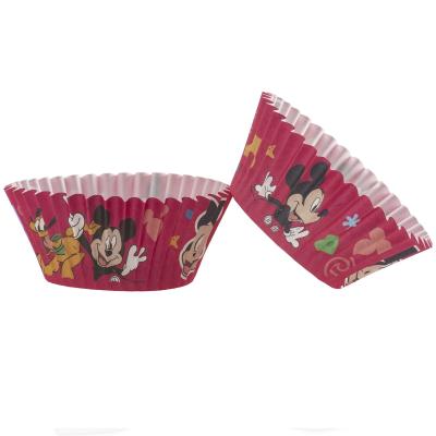 Paper cupcakes x25 Disney Mickey Mouse