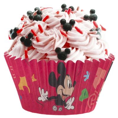 Paper cupcakes x25 Disney Mickey Mouse