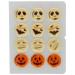 Set 12 decoracions de xocolata Halloween