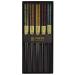 5 parells bastonets japonesos Black & Blue