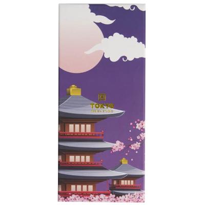 5 parells bastonets japonesos Purple Temple