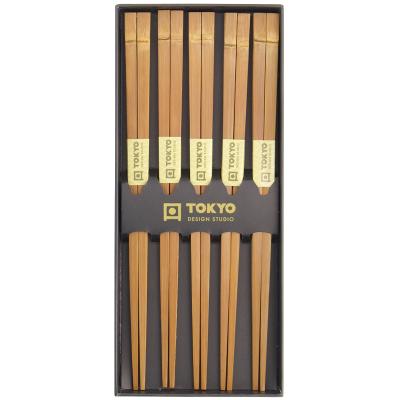 5 parells bastonets japonesos Bamb