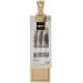 Joc 3 ganivets formatge i taula fusta 44x11 cm