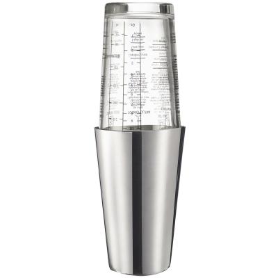 Coctelera Boston mesures acer/vidre