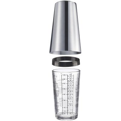 Coctelera Boston mesures acer/vidre
