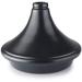 Tajine fang natural esmaltat 28 cm negre