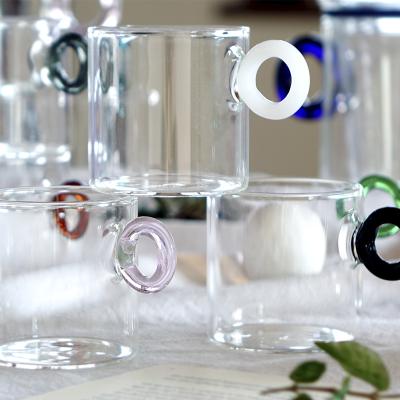 6x tassa caf� nansa colors 100 ml borosilicat