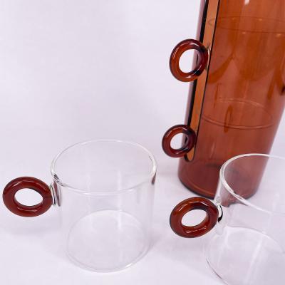 4x tassa vidre caf� nansa color