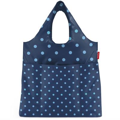 Bossa compra plegable shopper plus Dots blue