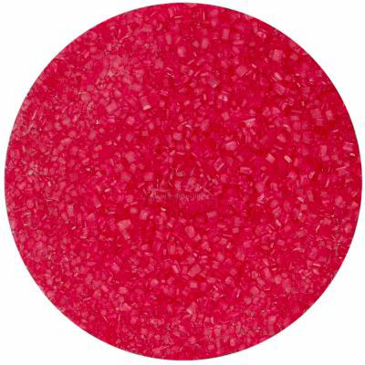 Sprinkles sucre Crystal 80 g vermell