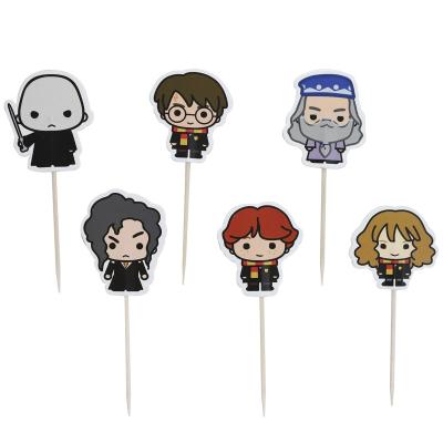 Paper cupcakes i topper HP x12 Harry Potter