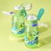 Ampolla Zoku Flip infantil 475 ml flors prpura