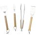 Malet set 4 estris barbacoa mnec fusta