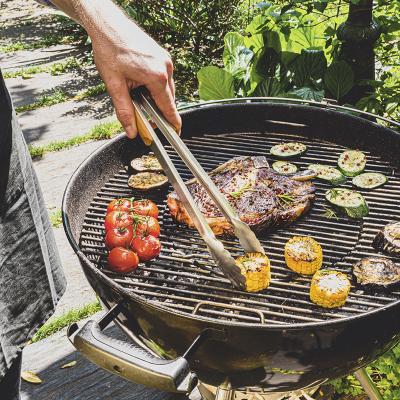 Malet� set 4 estris barbacoa m�nec fusta