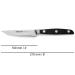 Set 3 ganivets Arcos Manhattan Santoku negre